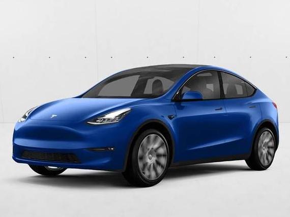 TESLA MODEL Y 2020 5YJYGDEF1LF009878 image